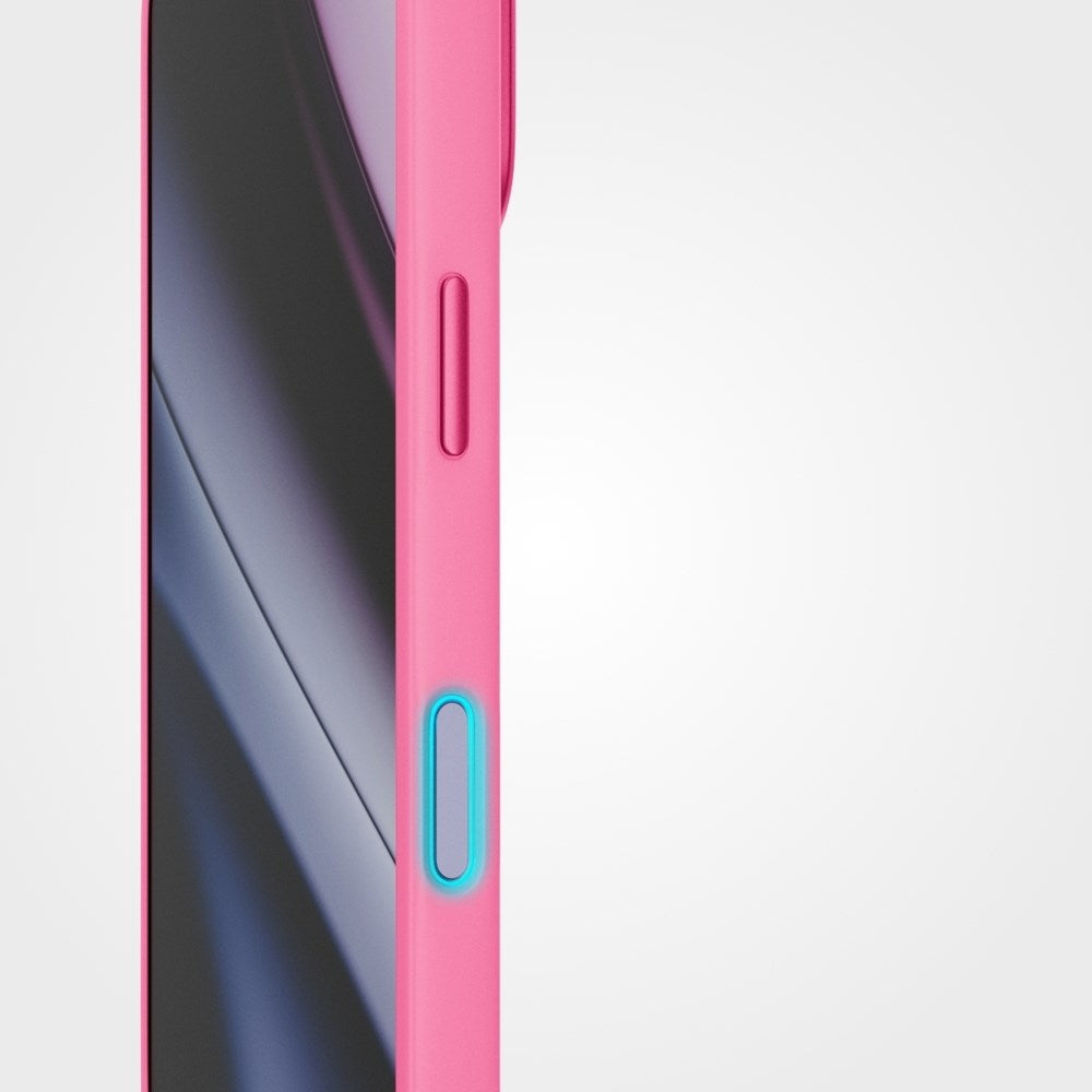 iPhone 18 Pro Max / 17 Pro Max Epico Silicone Pro Mag+ Cover m. Kamerabeskyttelse - MagSafe Kompatibel - Lyserød