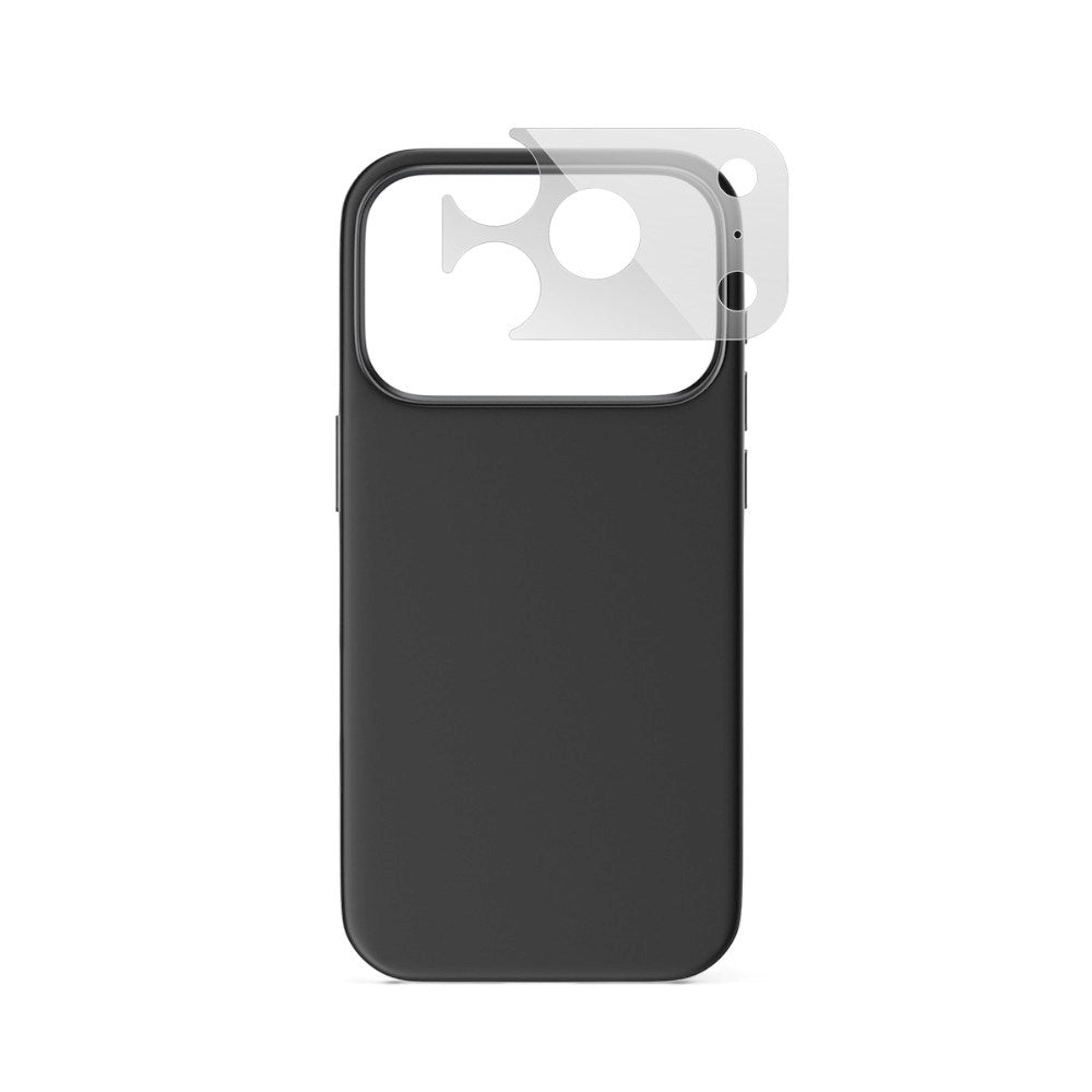 iPhone 18 Pro / 17 Pro Epico Silicone Pro Mag+ Cover m. Kamerabeskyttelse - MagSafe Kompatibel - Sort