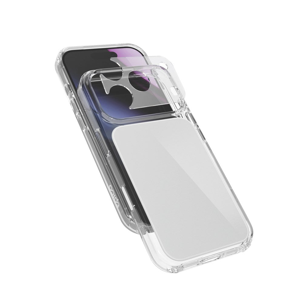 iPhone 18 Pro Max / 17 Pro Max Epico Tile Mag+ Cover m. Kamerabeskyttelse - MagSafe Kompatibel - Grå