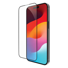 iPhone 15 dbramante1928 Eco-Shield Skærmbeskyttelse m. Monteringsramme - Sort Kant