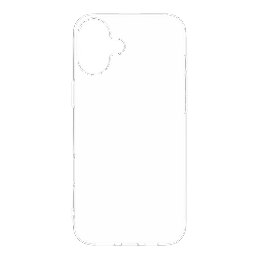 eSTUFF iPhone 16 INFINITE VIENNA Fleksibelt Plastik Cover - 100% Genbrugsplastik - Gennemsigtig