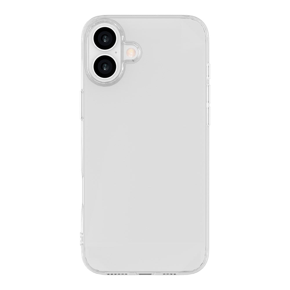 eSTUFF iPhone 16 INFINITE VIENNA Fleksibelt Plastik Cover - 100% Genbrugsplastik - Gennemsigtig