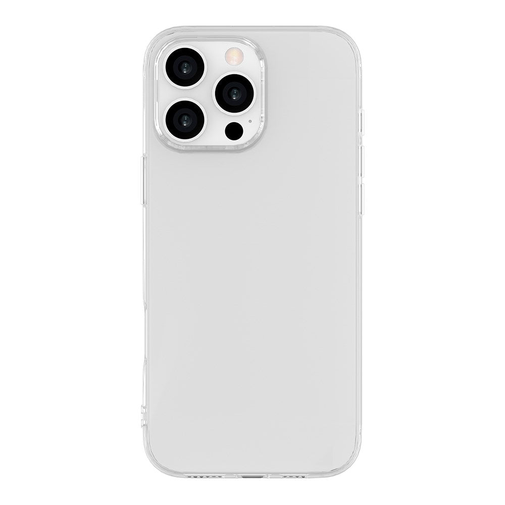eSTUFF iPhone 16 Pro INFINITE VIENNA Fleksibelt Plastik Cover - 100% Genbrugsplastik - Gennemsigtig
