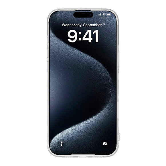 eSTUFF iPhone 16 Pro Max INFINITE VIENNA Fleksibelt Plastik Cover - 100% Genbrugsplastik - Gennemsigtig