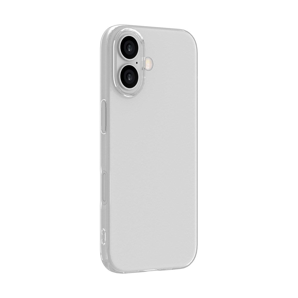 eSTUFF iPhone 17 INFINITE VIENNA Fleksibelt Plastik Cover - 100% Genbrugsplastik - Gennemsigtig