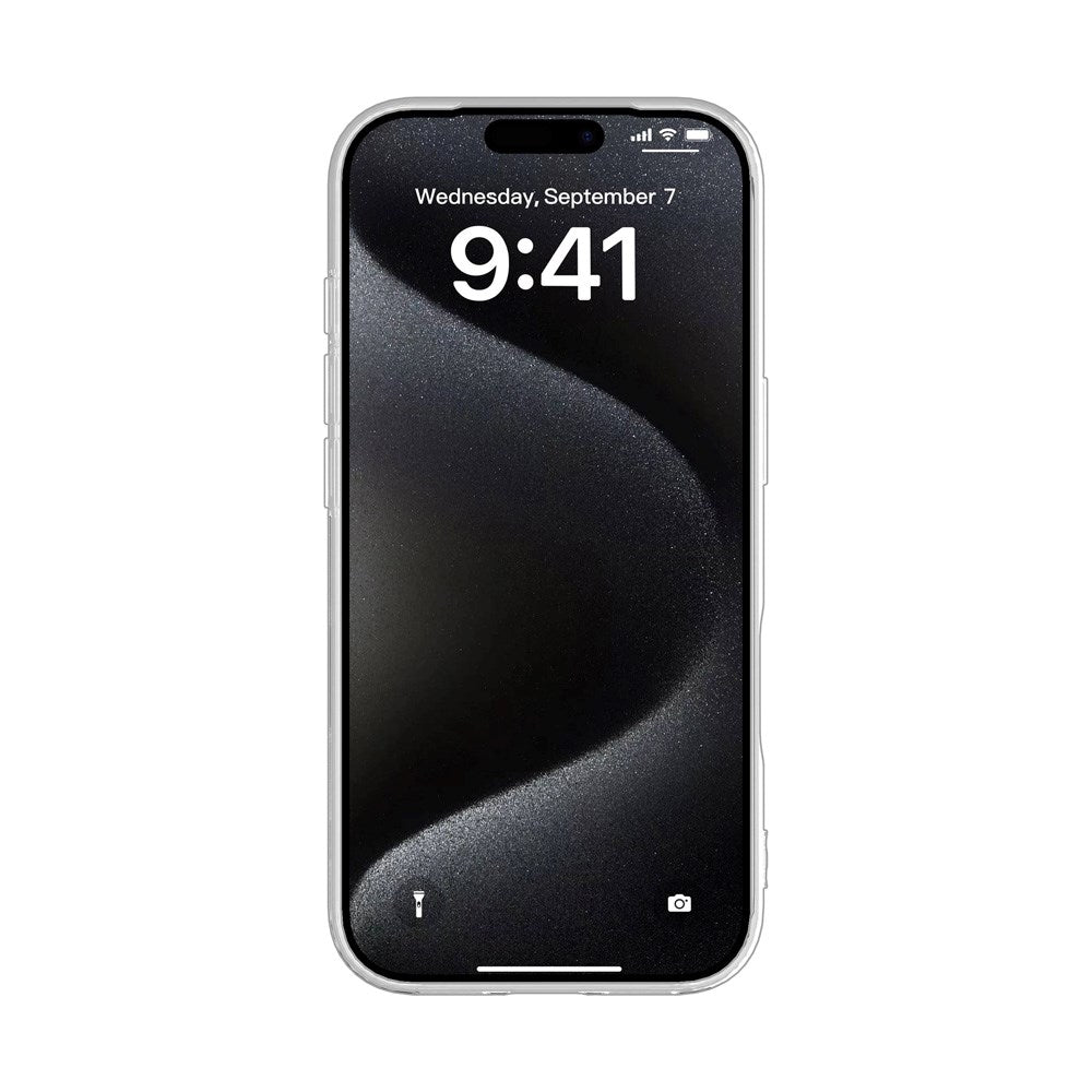 eSTUFF iPhone 17 INFINITE VIENNA Fleksibelt Plastik Cover - 100% Genbrugsplastik - Gennemsigtig
