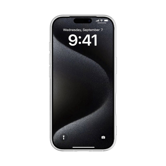 eSTUFF iPhone 17 INFINITE VIENNA Fleksibelt Plastik Cover - 100% Genbrugsplastik - Gennemsigtig