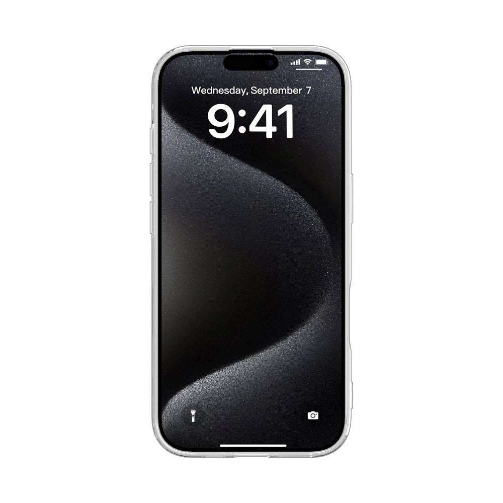 eSTUFF iPhone 17 Pro INFINITE VIENNA Fleksibelt Plastik Cover - 100% Genbrugsplastik - Gennemsigtig
