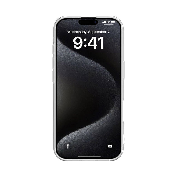 eSTUFF iPhone 17 Pro INFINITE VIENNA Fleksibelt Plastik Cover - 100% Genbrugsplastik - Gennemsigtig