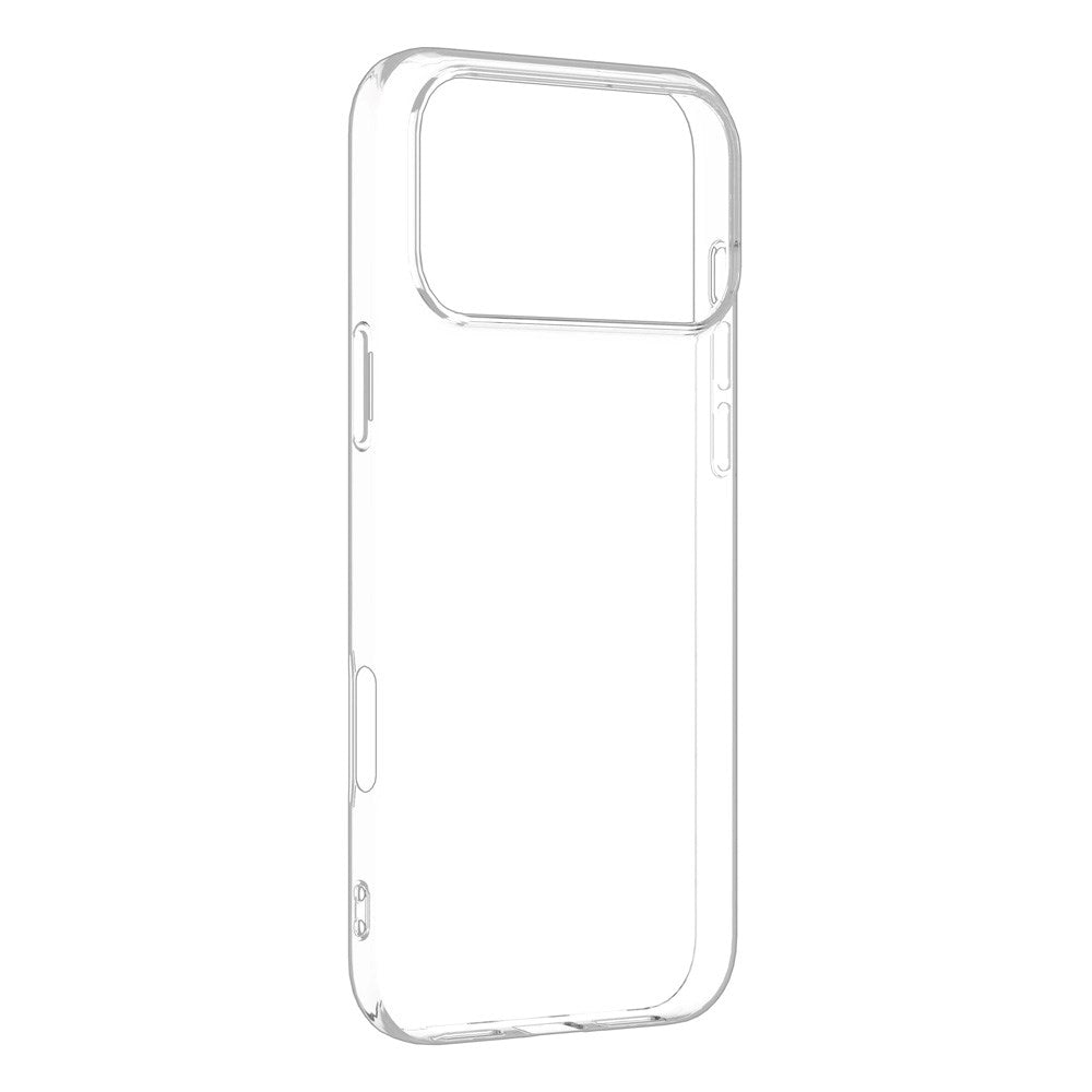 eSTUFF iPhone 17 Pro Max INFINITE VIENNA Fleksibelt Plastik Cover - 100% Genbrugsplastik - Gennemsigtig