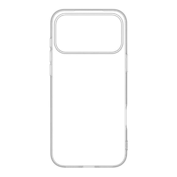 eSTUFF iPhone 17 Pro Max INFINITE VIENNA Fleksibelt Plastik Cover - 100% Genbrugsplastik - Gennemsigtig
