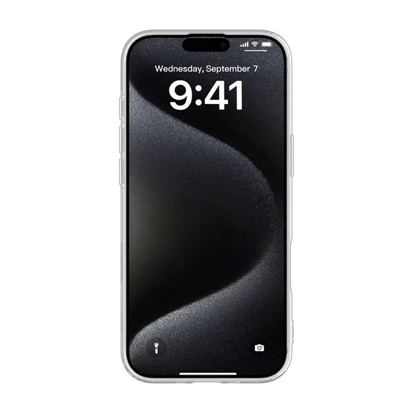 eSTUFF iPhone 17 Pro Max INFINITE VIENNA Fleksibelt Plastik Cover - 100% Genbrugsplastik - Gennemsigtig