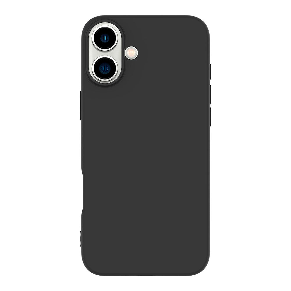 eSTUFF iPhone 16 INFINITE VIENNA Fleksibelt Plastik Cover - 100% Genbrugsplastik - Sort