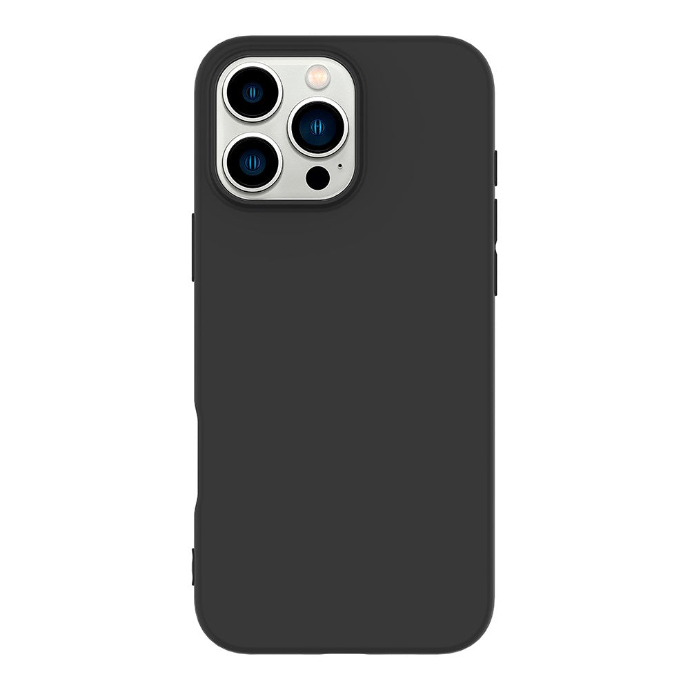 eSTUFF iPhone 16 Pro INFINITE VIENNA Fleksibelt Plastik Cover - 100% Genbrugsplastik - Sort