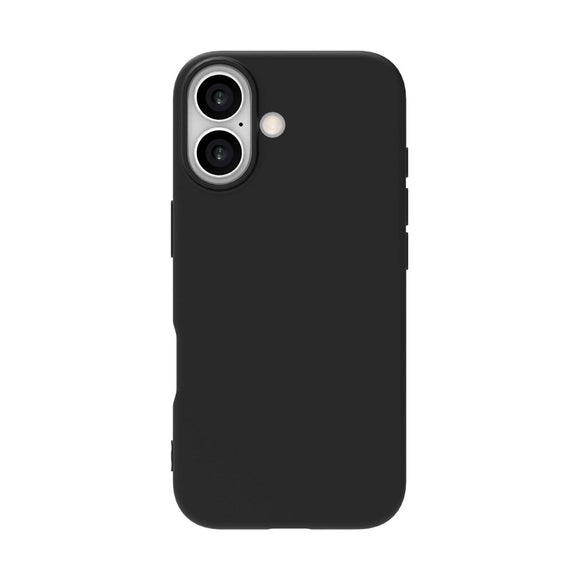 eSTUFF iPhone 17 INFINITE VIENNA Fleksibelt Plastik Cover - 100% Genbrugsplastik - Sort
