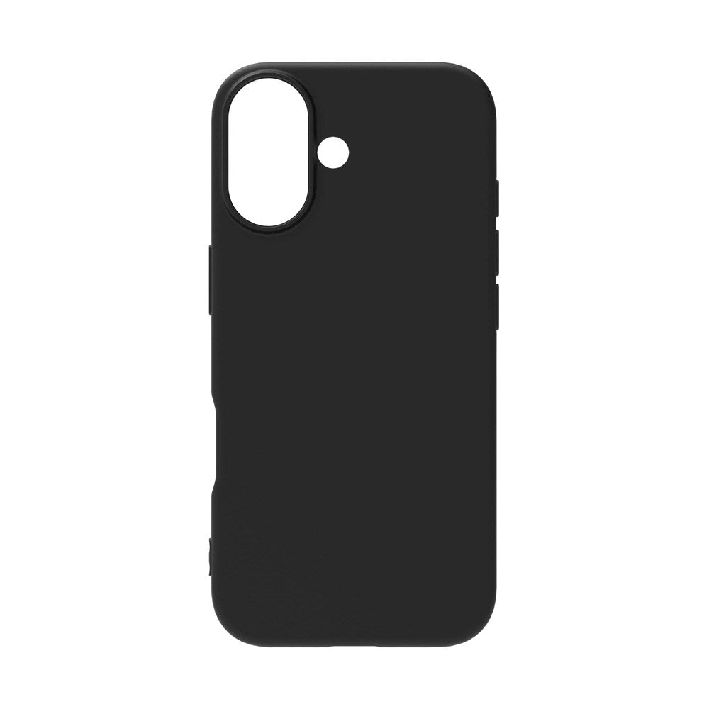 eSTUFF iPhone 17 INFINITE VIENNA Fleksibelt Plastik Cover - 100% Genbrugsplastik - Sort