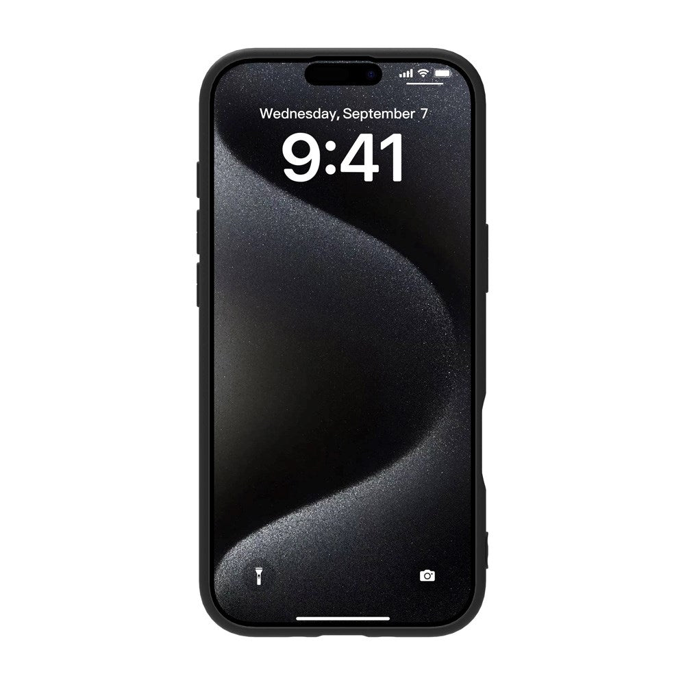 eSTUFF iPhone Air INFINITE VIENNA Fleksibelt Plastik Cover - 100% Genbrugsplastik - Sort