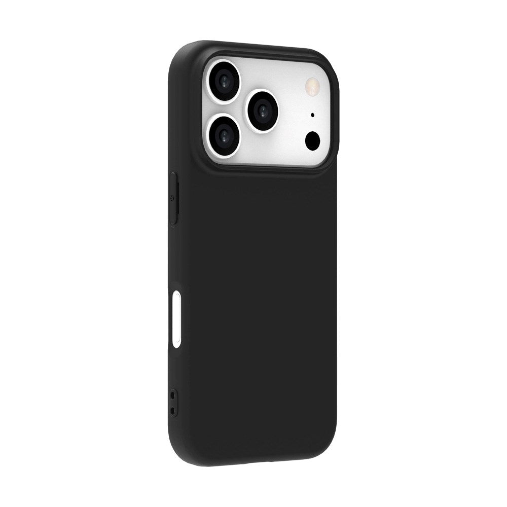 eSTUFF iPhone 17 Pro INFINITE VIENNA Fleksibelt Plastik Cover - 100% Genbrugsplastik - Sort