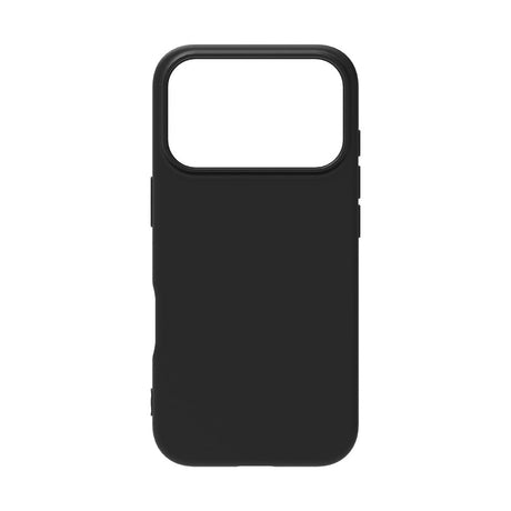 eSTUFF iPhone 17 Pro INFINITE VIENNA Fleksibelt Plastik Cover - 100% Genbrugsplastik - Sort