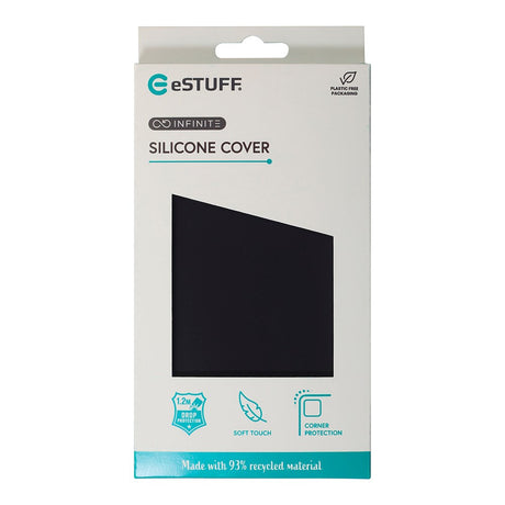 eSTUFF iPhone 16 Plus INFINITE RIGA Silikone Cover - Sort