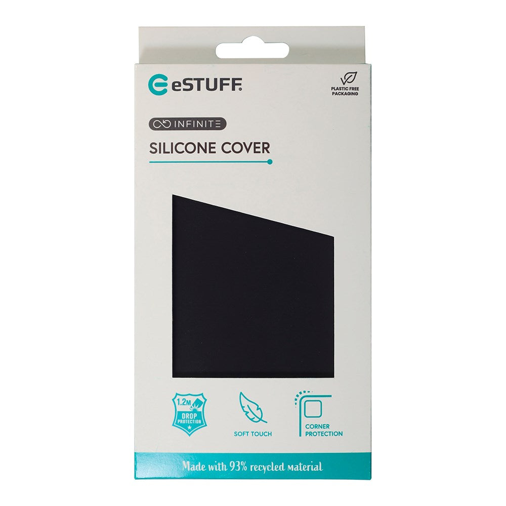 eSTUFF iPhone 16 Pro INFINITE RIGA Silikone Cover - Sort