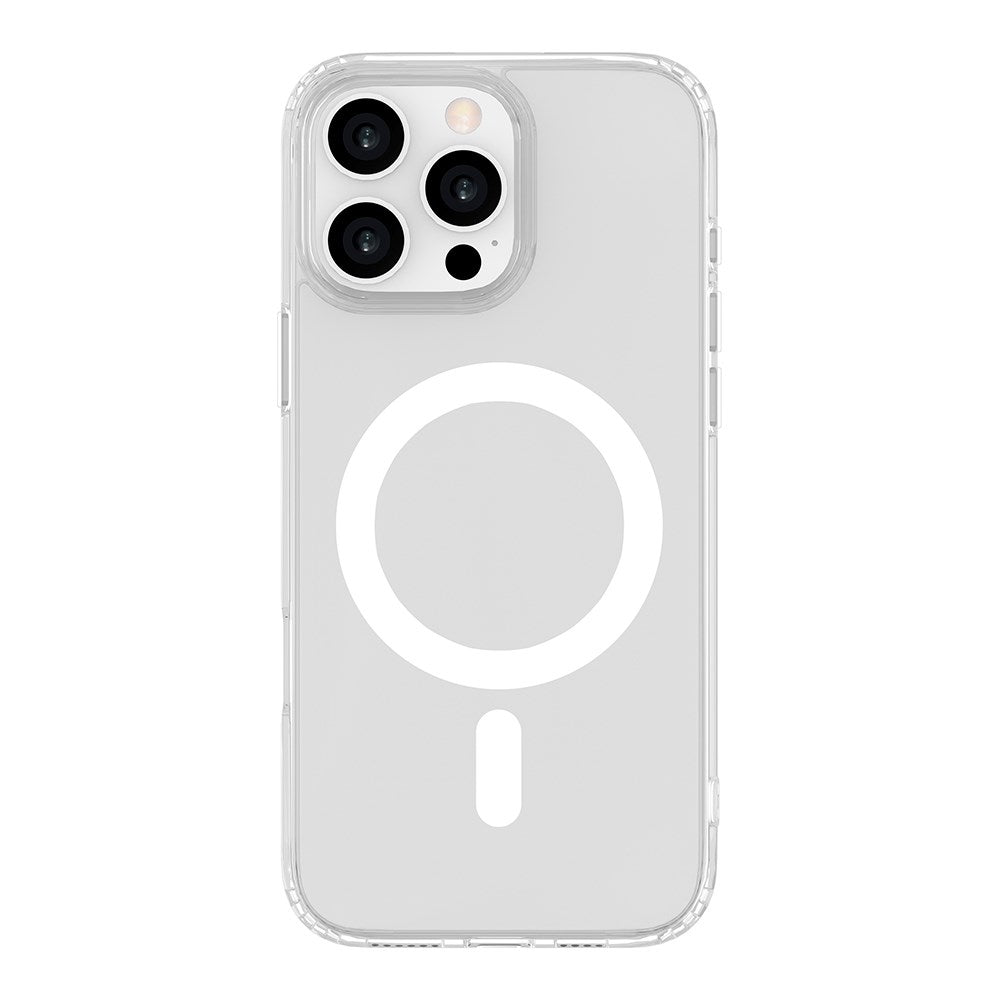 eSTUFF iPhone 16 Pro INFINITE OSLO Hybrid Plastik Cover - MagSafe Kompatibel - Gennemsigtig