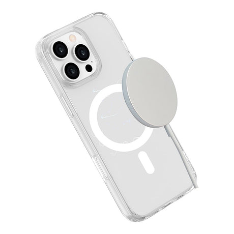 eSTUFF iPhone 16 Pro INFINITE OSLO Hybrid Plastik Cover - MagSafe Kompatibel - Gennemsigtig