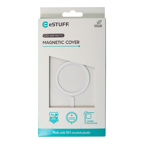 eSTUFF iPhone 16 Pro INFINITE OSLO Hybrid Plastik Cover - MagSafe Kompatibel - Gennemsigtig