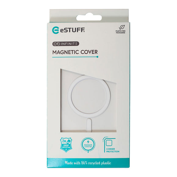 eSTUFF iPhone 16 Pro INFINITE OSLO Hybrid Plastik Cover - MagSafe Kompatibel - Gennemsigtig