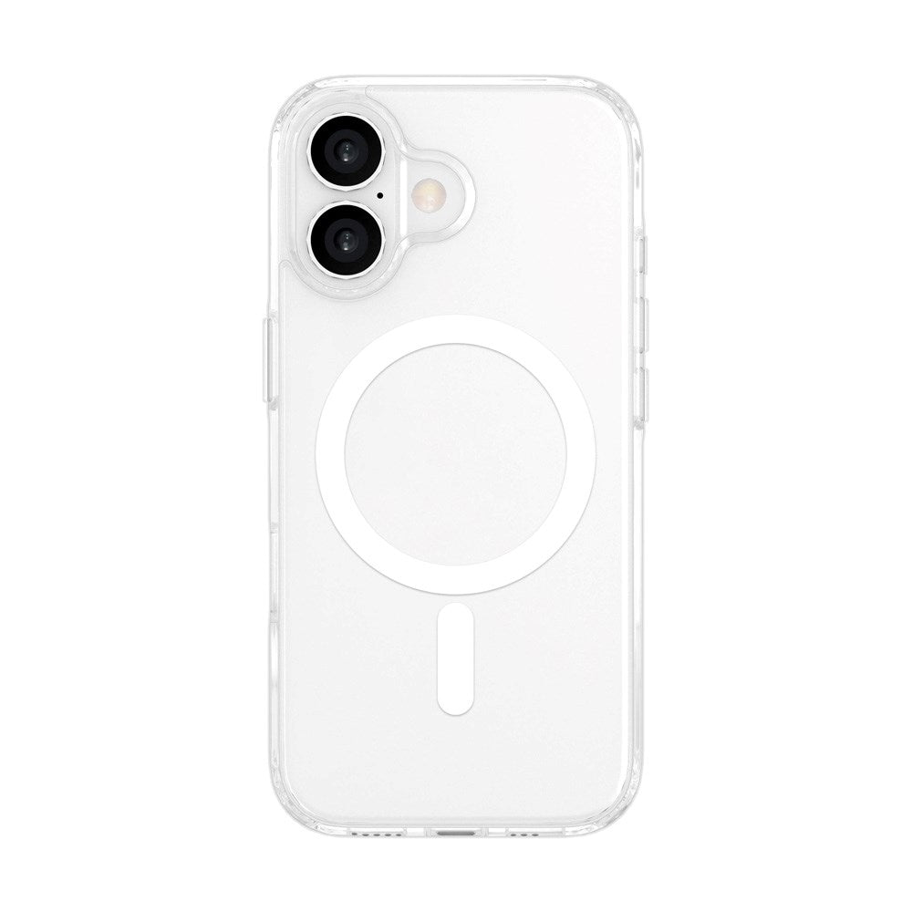 eSTUFF iPhone 17 INFINITE OSLO Hybrid Plastik Cover - MagSafe Kompatibel - Gennemsigtig