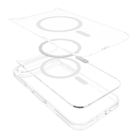 eSTUFF iPhone Air INFINITE OSLO Hybrid Plastik Cover - MagSafe Kompatibel - Gennemsigtig