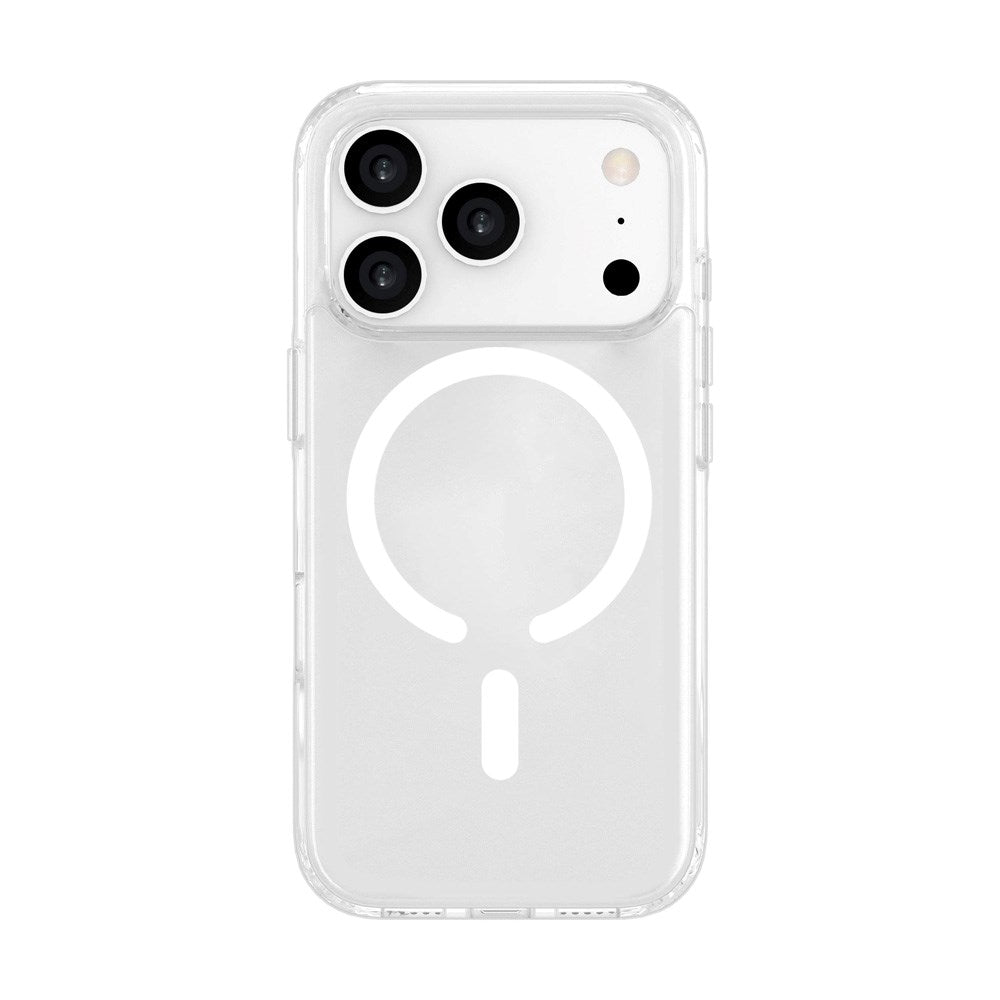 eSTUFF iPhone 17 Pro INFINITE OSLO Hybrid Plastik Cover - MagSafe Kompatibel - Gennemsigtig