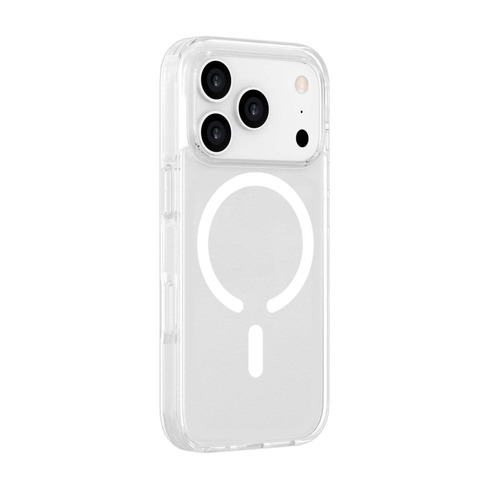 eSTUFF iPhone 17 Pro INFINITE OSLO Hybrid Plastik Cover - MagSafe Kompatibel - Gennemsigtig