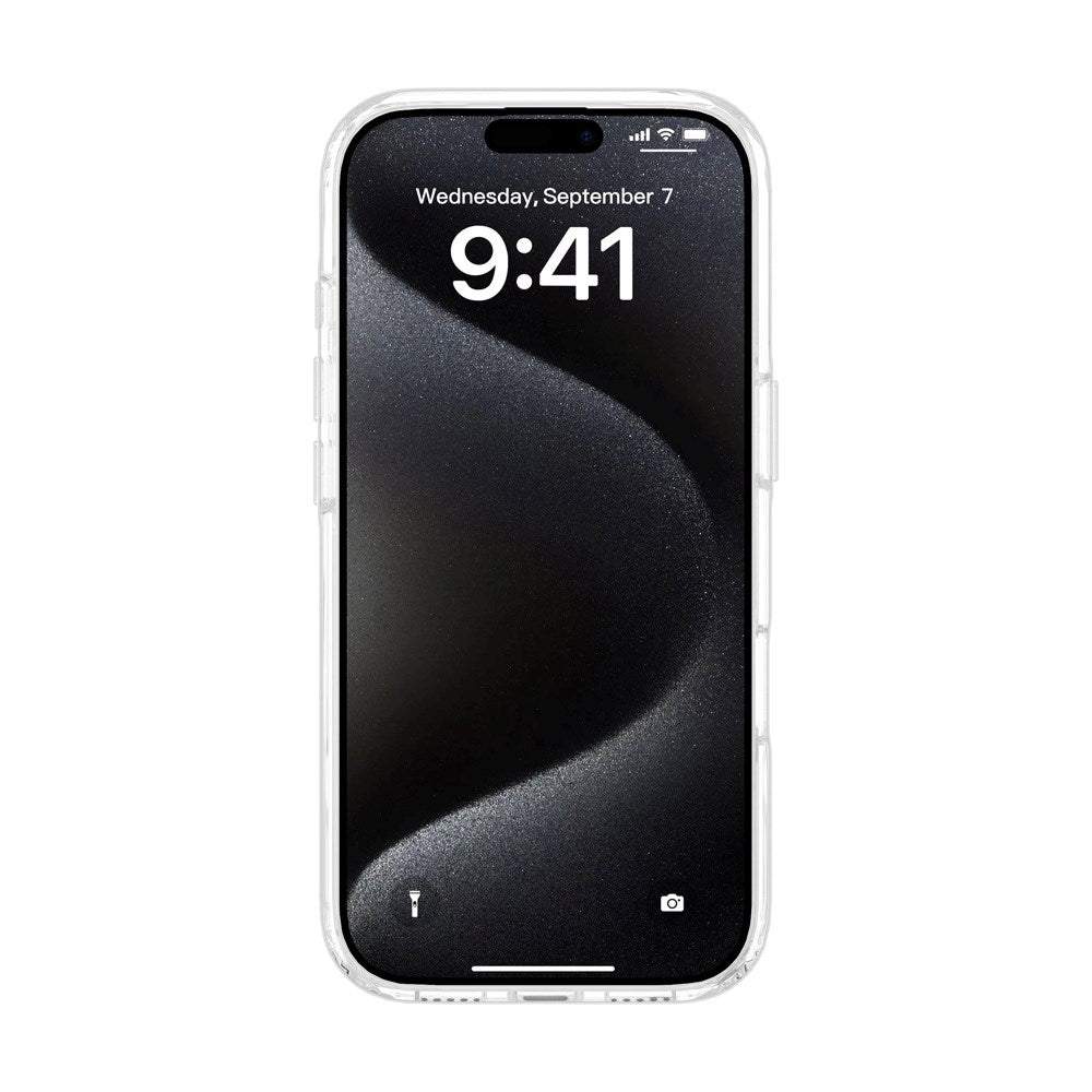 eSTUFF iPhone 17 Pro INFINITE OSLO Hybrid Plastik Cover - MagSafe Kompatibel - Gennemsigtig