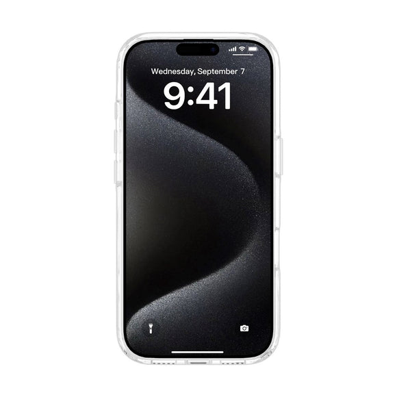 eSTUFF iPhone 17 Pro INFINITE OSLO Hybrid Plastik Cover - MagSafe Kompatibel - Gennemsigtig