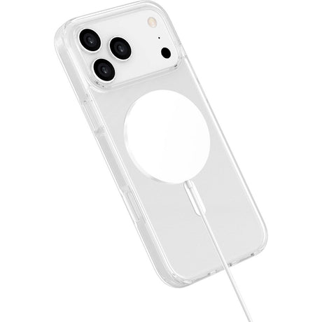 eSTUFF iPhone 17 Pro Max INFINITE OSLO Hybrid Plastik Cover - MagSafe Kompatibel - Gennemsigtig