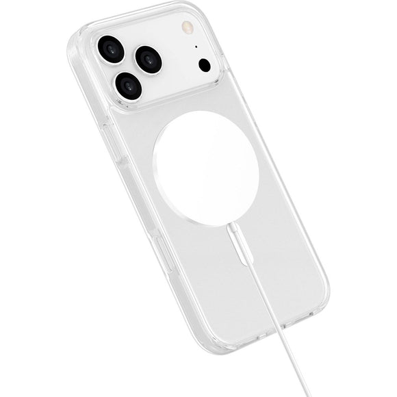 eSTUFF iPhone 17 Pro Max INFINITE OSLO Hybrid Plastik Cover - MagSafe Kompatibel - Gennemsigtig