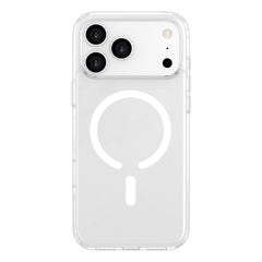 eSTUFF iPhone 17 Pro Max INFINITE OSLO Hybrid Plastik Cover - MagSafe Kompatibel - Gennemsigtig