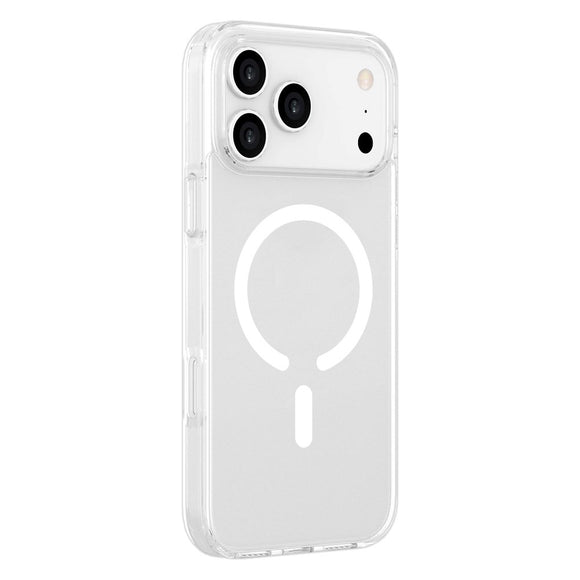 eSTUFF iPhone 17 Pro Max INFINITE OSLO Hybrid Plastik Cover - MagSafe Kompatibel - Gennemsigtig