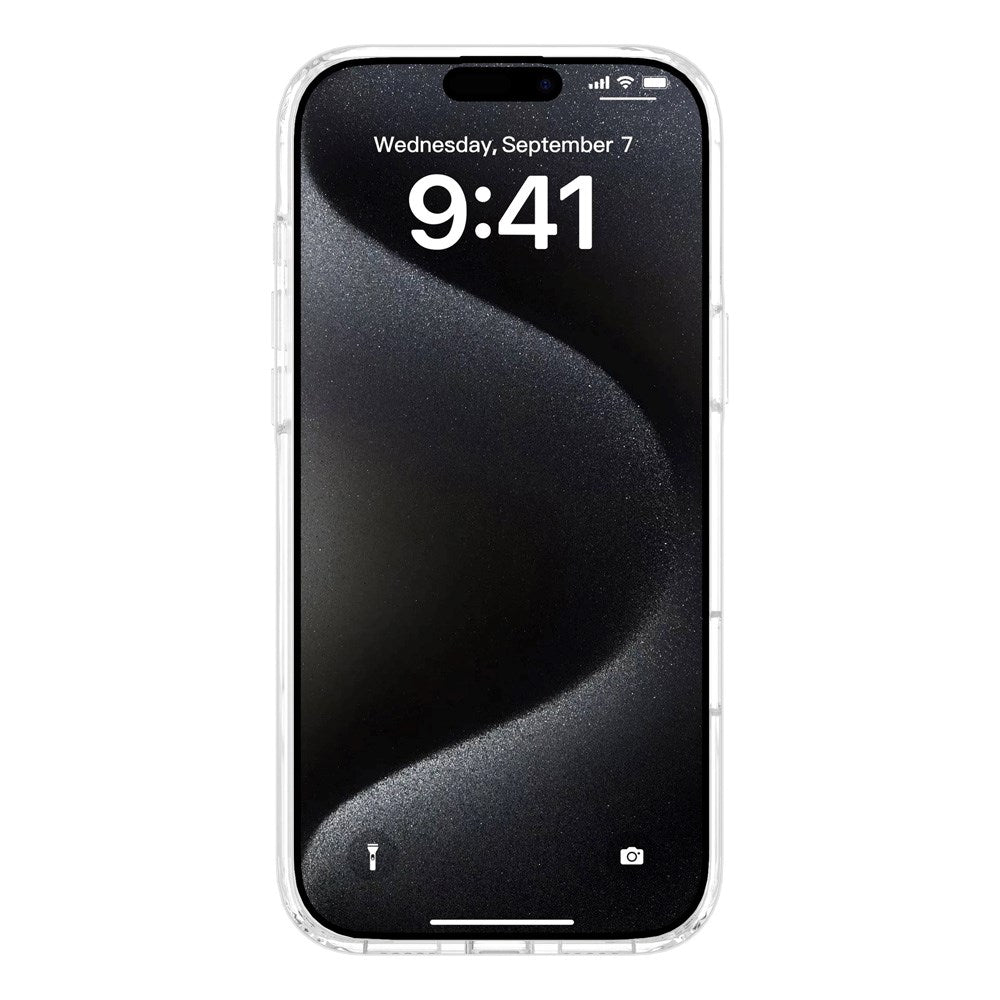 eSTUFF iPhone 17 Pro Max INFINITE OSLO Hybrid Plastik Cover - MagSafe Kompatibel - Gennemsigtig