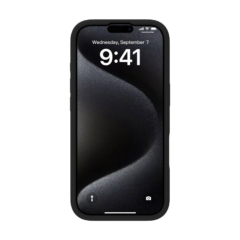 eSTUFF iPhone 17 INFINITE ROME Cover - Genbrugsmaterialer - Sort