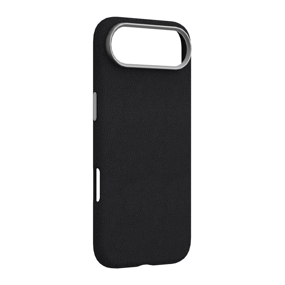 eSTUFF iPhone Air INFINITE VENICE Kunstlæderbetrukket Plastik Cover - MagSafe Kompatibel - Sort