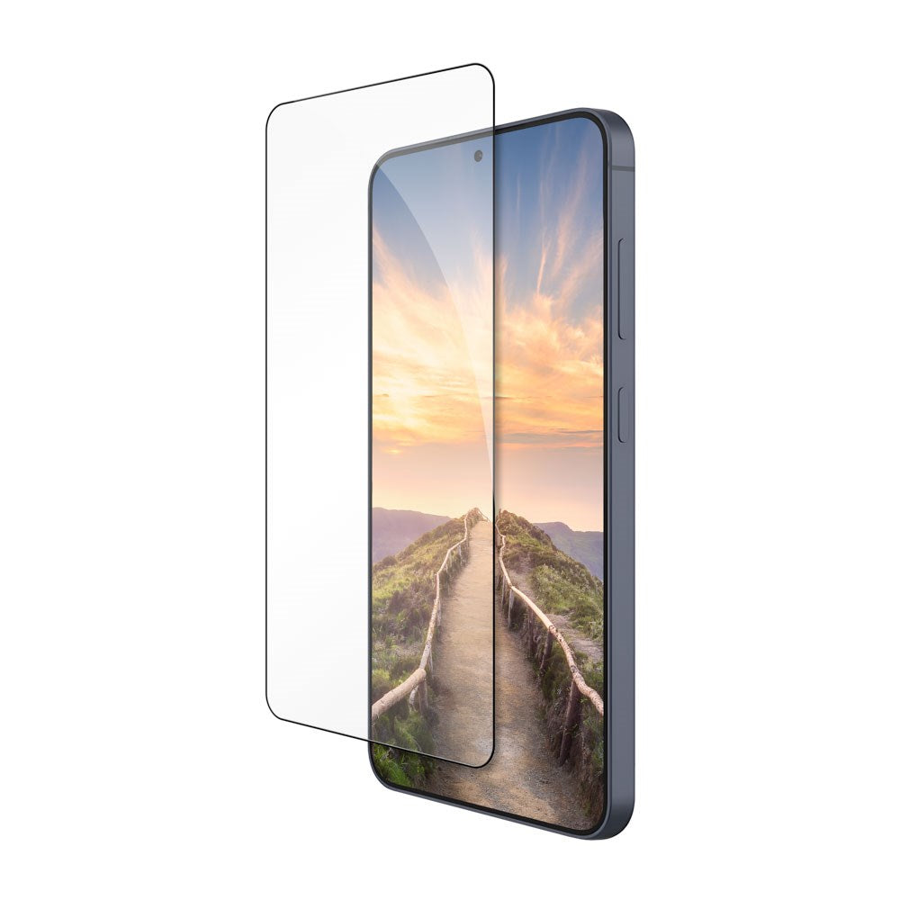 Samsung Galaxy S26 dbramante1928 Eco-Shield Skærmbeskyttelse - Gennemsigtig / Sort Kant