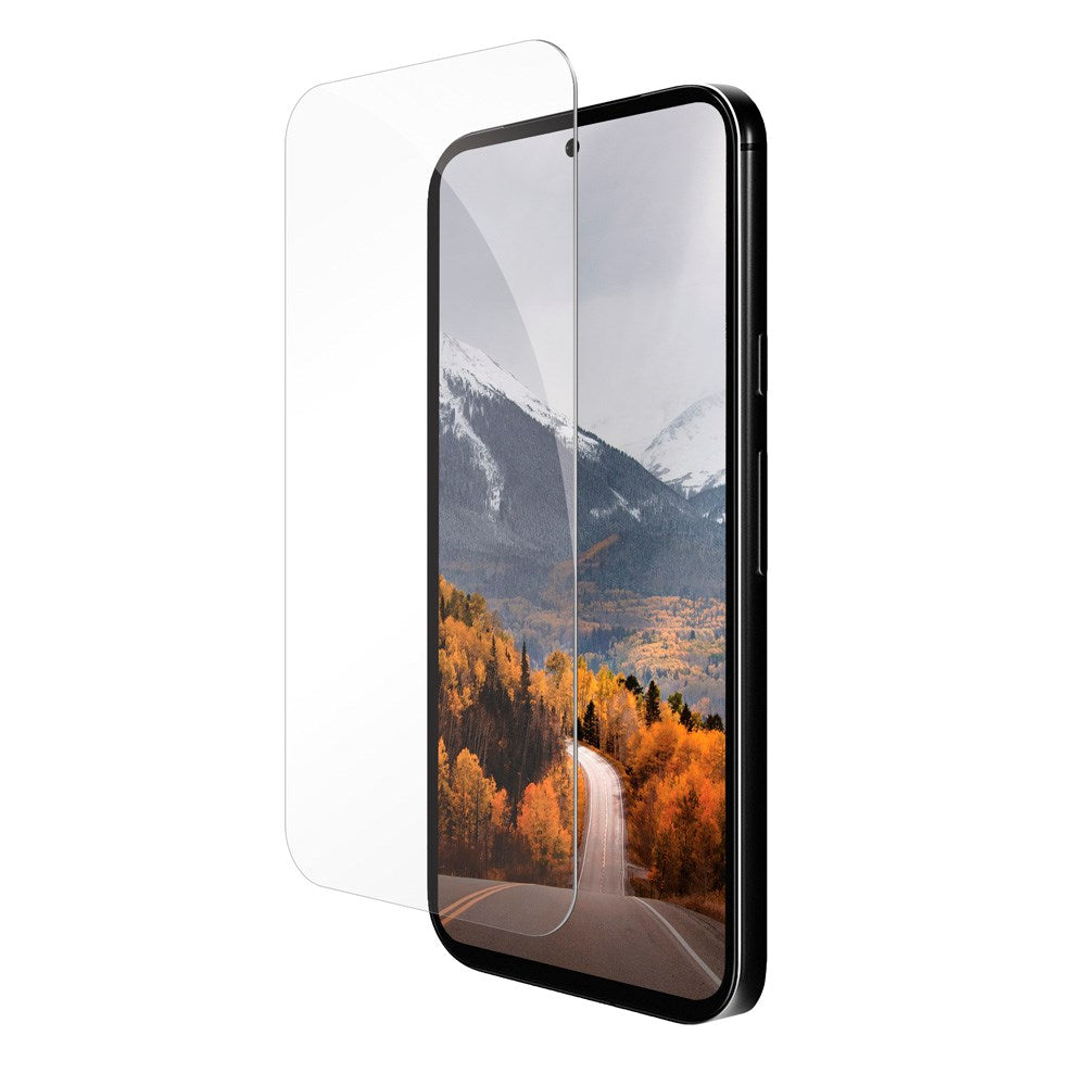 Google Pixel 9a dbramante1928 Eco-Protect Skærmbeskyttelse m. Monteringsramme - Case Friendly - Gennemsigtig