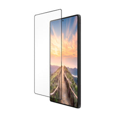 Samsung Galaxy S25+ (Plus) dbramante1928 Eco-Shield Skærmbeskyttelse m. Monteringsramme - Sort Kant