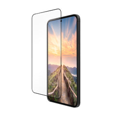 Samsung Galaxy S25 dbramante1928 Eco-Shield Skærmbeskyttelse m. Monteringsramme - Sort Kant