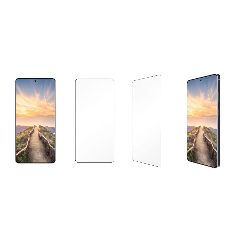 Samsung Galaxy S26 Ultra dbramante1928 Eco-Shield Skærmbeskyttelse - Gennemsigtig / Sort Kant
