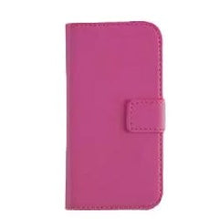 Samsung Galaxy S3 Mini Læder Flip Cover m. Pung - Pink