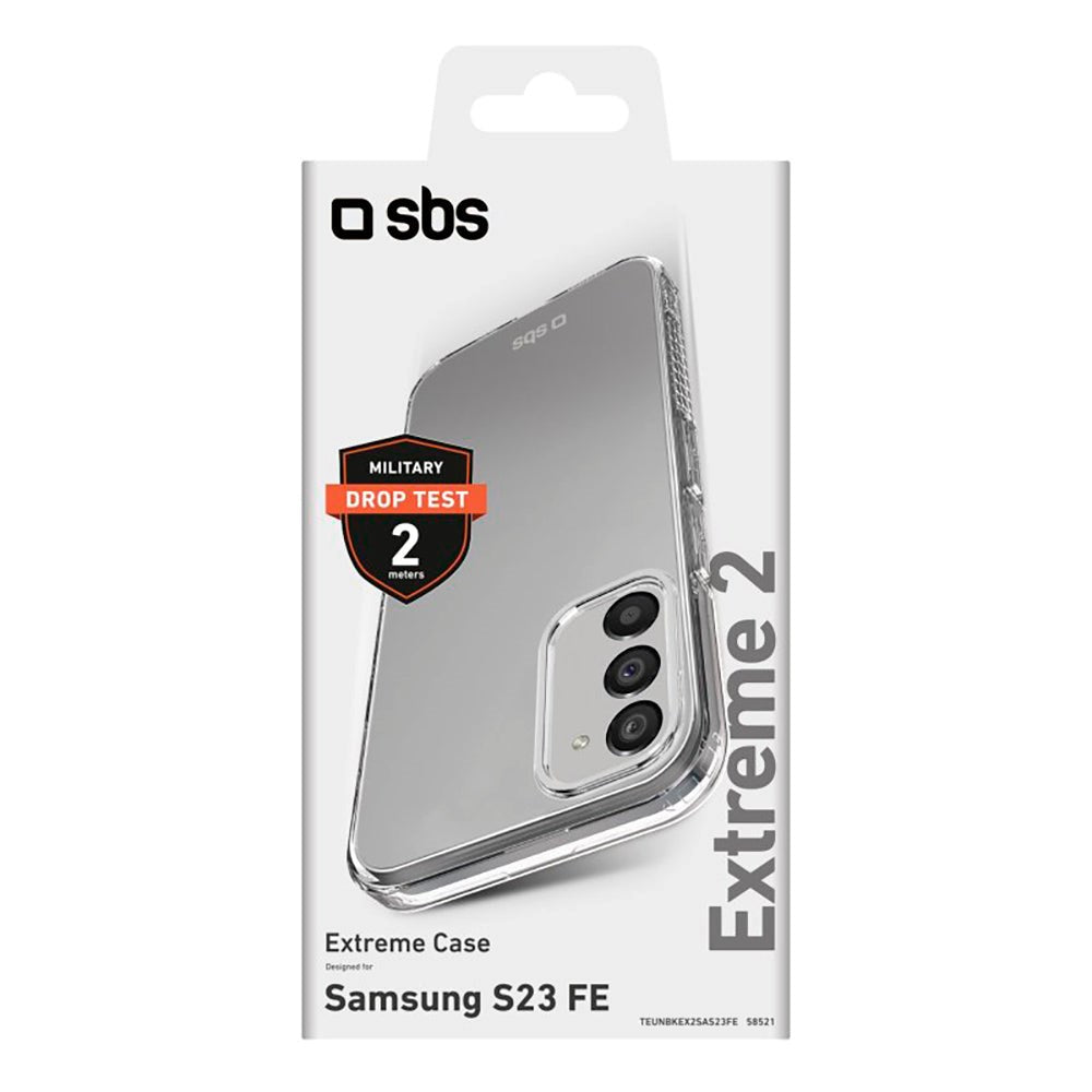 SBS Samsung Galaxy S23 FE Extreme X2 Cover - Gennemsigtig