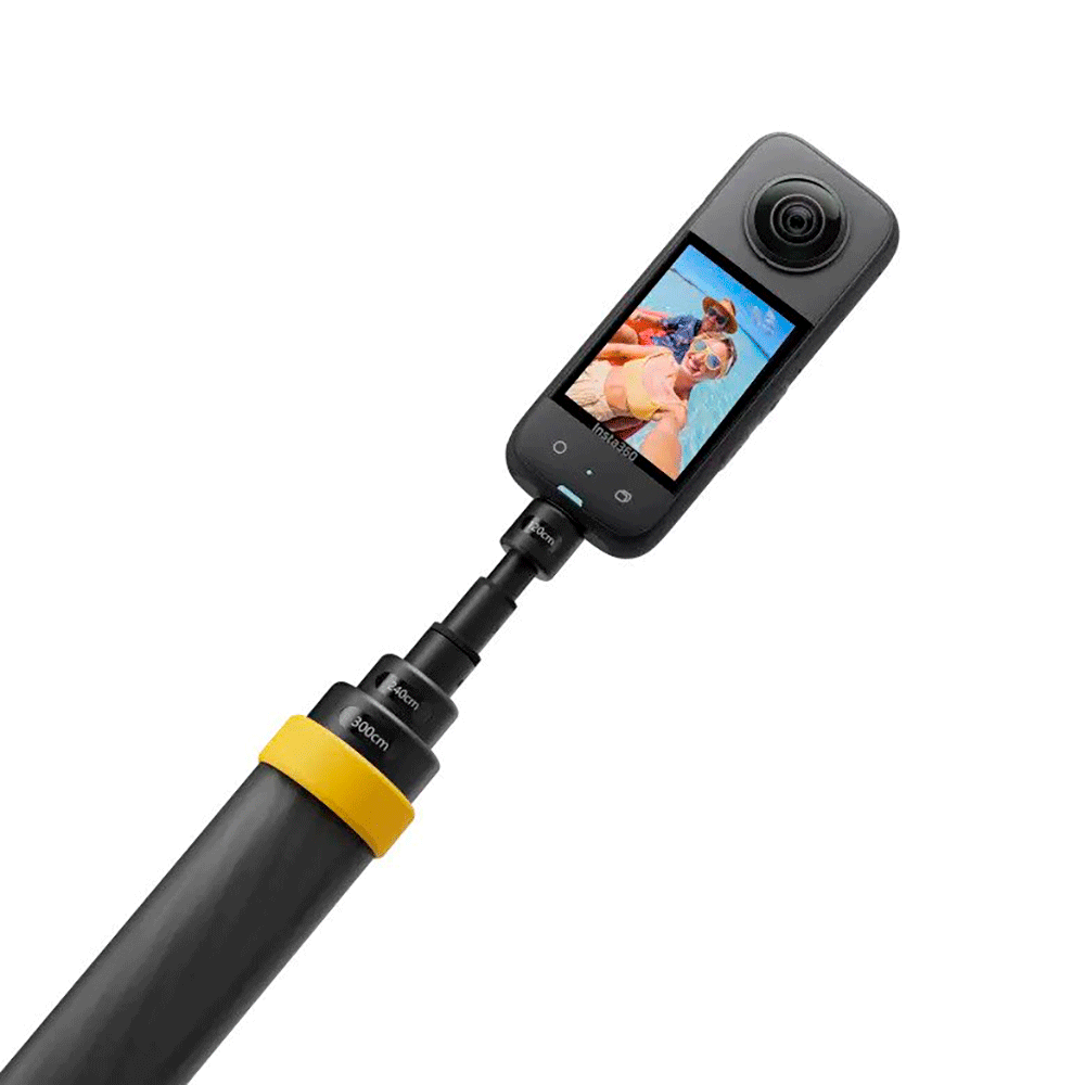 Insta360 Extended Edition Selfie Stang til Actionkamera - Sort